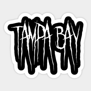 Tampa Bay (Gothic) Sticker